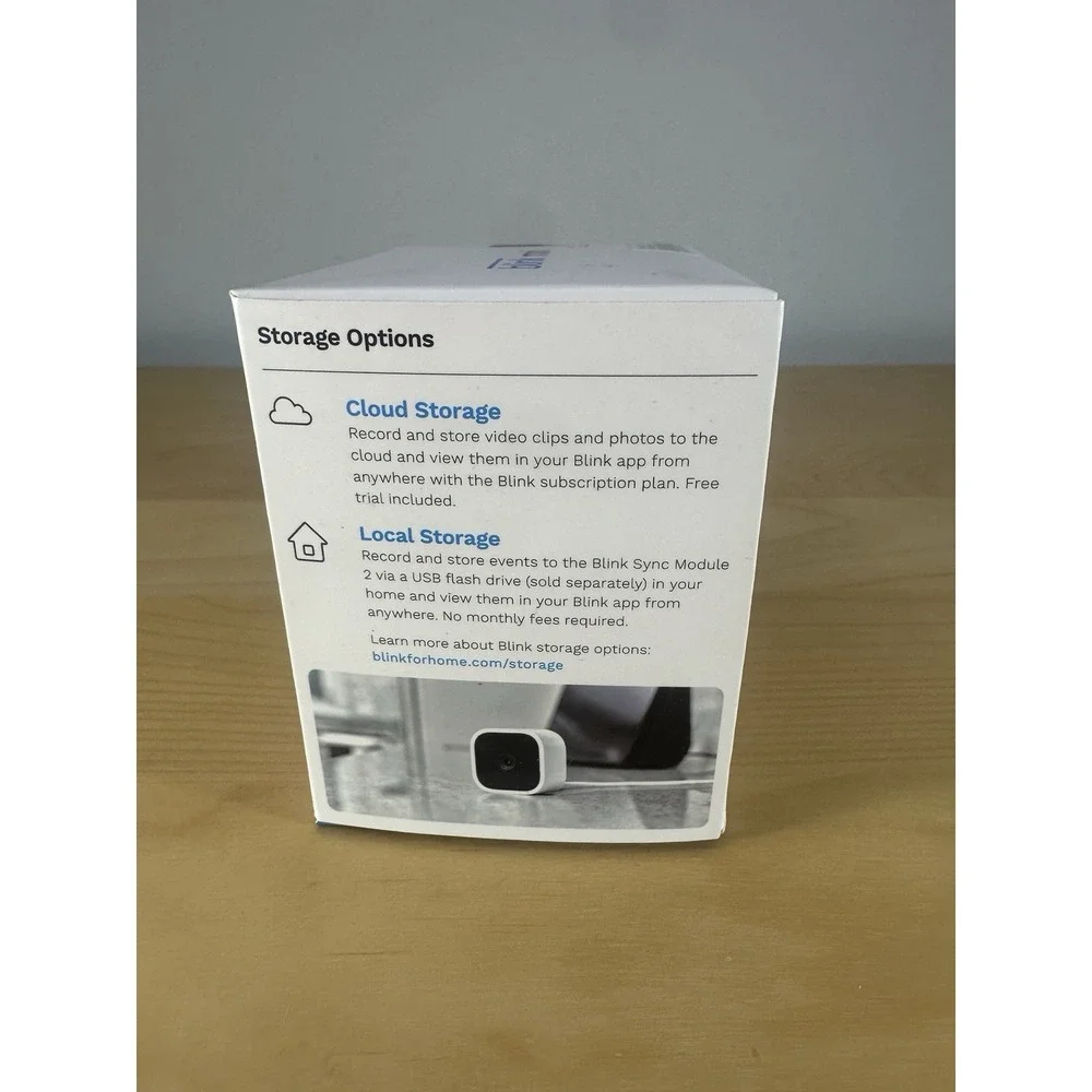 Blink Mini Indoor Plug-In Live HD Smart Security Camera (New in Box)